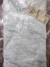 无印良品 MUJI 男式 粗细不均棉线 天竺编织 条纹短袖T恤 ABB04A0S 米白色X横条 S 实拍图