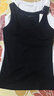 三枪（THREEGUN）新疆棉背心女士纯棉高弹透气打底杉运动内搭可外穿吊带衫无袖上衣 正黑A3（背心） M 实拍图