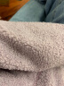 卡帕（Kappa）羊羔绒外套情侣男女泰迪绒立领外套运动卫衣 雾霾紫-457 S 实拍图