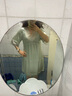 金三塔真丝睡衣女桑蚕丝蕾丝优雅短袖连衣裙睡裙居家服礼物 浅青瓷色 M 实拍图