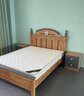 盈元（Yingyuan）全实木儿童床男孩女孩1.2米单人床实木储物床儿童套房家具学生床 单床+2个床头柜 1500mm*2000mm框架结构 实拍图