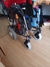 互邦轮椅配件锂电池电瓶电机控制器互帮 7/8寸前轮 实拍图
