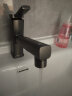 高好（GOHO）德国品牌面盆水龙头抽拉式洗手面脸盆洗漱台浴室卫生间冷热水龙头 方形（抽拉三功能）3400P低-枪灰 实拍图