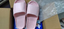 RED CRANE拖鞋女夏季新款eva居家室内踩屎感洗澡防滑软底凉拖鞋 粉红色 38-39 实拍图