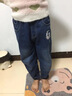 真维斯女童牛仔裤秋装2025新款女大童耐磨直筒长裤洋气儿童裤子潮 【耐磨牛仔裤】彩虹马/蓝 110 实拍图