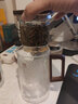 辰功玻璃飘逸杯泡茶壶茶水分离一键按压过滤飘逸壶冲茶器胡桃木茶水壶 胡桃木飘逸杯 750ml 实拍图
