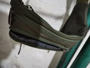 书果儿(SHU GUO ER)多功能男女士骑行运动贴身牛津布腰包运动胸包大容量 军绿色#B321 实拍图
