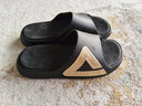 匹克（PEAK）态极拖鞋男女春夏太极防滑国潮一字拖户外沙滩百搭运动凉鞋 黑色/金色 43 实拍图