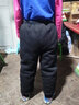 枣安童装男童女童裤子夹棉棉裤加绒加厚儿童保暖裤子北方中大童冬季外穿裤一条过冬 笑脸 181黑色夹棉羊胎绒加厚 120(建议身高115左右) 实拍图