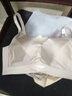 KJ品牌无钢圈小胸聚拢性感文胸套装上托侧收副乳调整型内衣光面胸罩 肤色【单件文胸】 80A 36A 实拍图