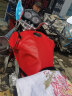 适于雅马哈天剑150 YBR150Z JYM150-8摩托车油箱包油箱套罩皮套包骑士包装饰工具包 1.4加厚高级超细纤维红色带包 晒单实拍图