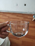 DELISOGA 带把玻璃杯家用耐热泡茶杯水杯大容量扎啤杯果汁啤酒杯牛奶杯子 【质感厚重】大肚杯-470ml2只 实拍图