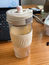 诺百纷魔力球磁弹茶水分离泡茶杯可爱卡通磁弹扣趣玩养生花茶玻璃杯 宇航员 白770ml 卡通款 实拍图