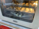 UKOEOUKOEO 高比克80s风炉商用烤箱私房烘焙大容量二合一自动家用月饼大容量电烤箱 80S风平二合一米白色预售下单3天左右发出 实拍图