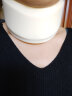 维力健（VELPEAU) 颈托护颈椎脖套颈部固定支撑防低头护颈带颈椎牵引器固定器家用医用男女颈椎护颈 加强版（白色） M码(颈围29-35CM) 实拍图