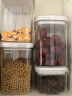 SP SAUCE日本五谷杂粮收纳罐食品级塑料密封罐透明坚果茶叶粮食防潮储物罐 600ml（3个装） 实拍图
