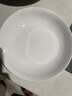 NITORI宜得利家居 现代简约碗碟盘子圆盘汤勺纯白骨瓷系列餐具套装 30cm椭圆盘 实拍图