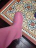 马尼亚袋鼠（MANIYADAISHU）女款雨鞋厨房防滑中筒夏季水靴软底轻便女士水鞋洗车干活短筒胶鞋 粉色 不加绒(标准)-38码 晒单实拍图