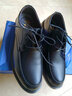 回力皮鞋男结婚新郎鞋2025新款男士休闲黑色商务正装尖头增高男款 黑色【休闲方头皮鞋】 41 实拍图