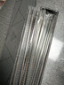 PORSON德国PORSON抗菌不锈钢316L筷子家用高档防霉一人一双304银铁金属 316L+PP筷尾5彩图-幸福合家欢 5双 实拍图
