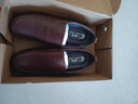 厨王厨师鞋厨房工作鞋劳保鞋耐磨防水防滑防油一脚蹬休闲皮鞋 厨王2号/棕色款（防滑防水） 40 实拍图