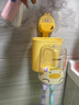 畅印卡通吸盘牙刷置物架免打孔壁挂式牙膏牙杯架卫生间儿童漱口杯可爱 吸盘牙刷架【小黄鸭+小白熊】 实拍图