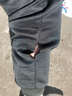 嘉晔棉裤男士加绒裤外穿大码潮九分裤休闲裤子秋冬季哈伦裤加绒加厚 加绒 小字母 M 实拍图
