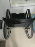 亿佰康轮椅折叠轻便小巧老年人轮椅带坐便器便携老人残疾人手推车 实拍图