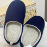 内泊乳胶棉拖鞋男冬季天女士羊毛毛防臭防滑静音保暖大码家居舒服软底 岩茶 45-46 正码正拍 实拍图