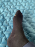大时代防臭袜子男士袜子商务棉防抗菌透气运动袜精英吸汗袜 长袜-TB03男款（全黑6双装） (适合36-42码) 实拍图