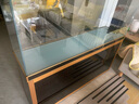 汉霸超白玻璃鱼缸 生态底滤循环系统 鱼缸客厅 家用智能懒人 水族箱 金+黑 屏风款1.5米长x40cm宽x75cm+80cm高 实拍图