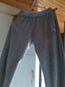 老爷车夏天中老年男高腰棉麻宽松休闲裤爸爸直筒裤薄款爷爷透气长裤子 深灰 XL (建议90-125斤) 实拍图