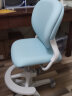 okamura 日本冈村stella人体工学椅升降学习椅写字椅电脑椅冈村儿童椅 淡蓝仿皮 实拍图