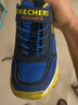 Skechers斯凯奇儿童绒绒靴男女童冬季防滑儿童加绒运动鞋中帮棉靴302527L 男童-不加绒/蓝色/多彩色/BLMT 30 实拍图