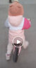 比安奇平衡车儿童1-3岁无脚踏滑步车小孩滑行车2-5-6岁宝宝平行车两轮滑滑车自行车儿童车平衡小车 樱花粉 免充气发泡轮【建议身高80-100cm】 实拍图