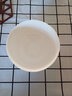 富彩陶瓷 纯白骨瓷碗单个家用陶瓷创意个性简约可微波餐具面碗米饭碗 5英寸奥碗 实拍图