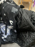 XOB SPIRIT冬季外套男棉衣青少年初中学生高棉服男夹克迷彩雪山休闲潮流男装 羽毛-黑蓝色 XL (130-145斤) 实拍图