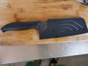 美瓷(MYCERA) 陶瓷刀厨房家用6.5寸切菜刀 超薄锋利黑色切片刀带刀鞘 EHG6.5B-B 黑色 实拍图
