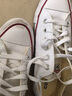 匡威（Converse）【滔搏运动】匡威男鞋女鞋低帮帆布鞋硫化鞋情侣常青经典款白色 101000 39 实拍图