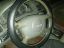 方向盘套真皮四季通用整张牛皮汽车把套专车专用 奥迪a4l A6L A8L Q2L Q3 Q5L 纯黑色 实拍图