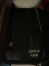 袋森新款双肩包女时尚牛津布女士包包大容量防盗书包宝妈旅行背包女 双拉链黑色 实拍图