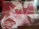 金三塔100%桑蚕丝真丝秋衣秋裤女圆领中薄款内衣套3NYF3C105 大红 XL 实拍图