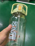 恩尔美（nRMEi）运动水杯大容量水杯女夏季Tritan塑料杯耐高温户外健身吸管壶杯子 【Tritan/茶仓/提手】绿色1500ml 实拍图