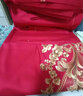 水星家纺 四件套结婚床上用品 全棉婚庆套件 大红刺绣四件套 舒适被套床单 【中式婚庆】喜福龙凤 1.5米床(适配200*230cm被芯) 实拍图