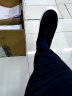 回力一脚蹬男鞋老北京布鞋子男士春夏季帆布鞋运动休闲懒人工作板鞋 黑色0510 42 实拍图