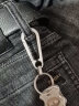 徕本钛合金汽车钥匙扣男士钥匙链挂件腰挂个性创意定制锁匙扣圈环 二代加强版-大号 实拍图