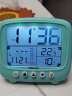 德力西（DELIXI）电子温度计家用室内温湿度计高精度数显创意可爱壁背光挂式温度计 实拍图