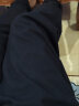 吉普JEEP超薄冰丝休闲裤男高弹力夏季薄款宽松直筒透气运动卫裤子男 Jp9995蓝色 夏季薄款 L（适合130斤~140斤） 实拍图