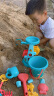 迪漫奇儿童沙滩玩具铲沙挖沙工具18件套宝宝玩沙戏水玩具沙滩桶铲子水壶3-6岁男孩女孩生日礼物夏天户外海边 实拍图