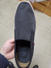 卡帝乐鳄鱼（CARTELO）老北京黑色低帮帆布鞋男士套脚一脚蹬懒人乐福鞋休闲薄底软底单鞋 黑色 42 实拍图
